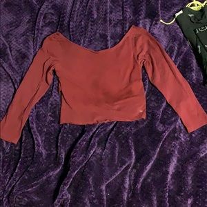 Long sleeve croptop